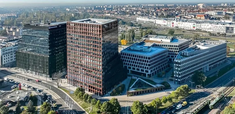 Познань. Центр возле Авениды